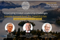 OCT 9 , 2020  IAM Global Forum Impending Global Leadership Challenges